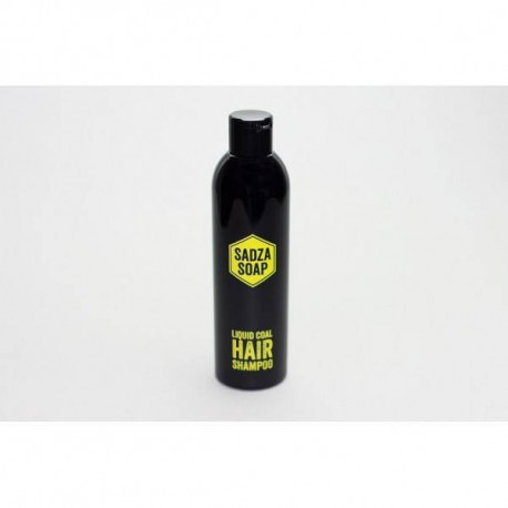 Czarny szampon z węglem aktywnym, 250ml, Sadza Soap