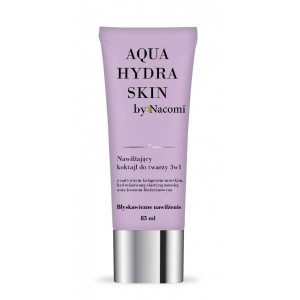 Nawilżający koktajl do twarzy 3w1 - Aqua hydra skin, 85ml, Nacomi