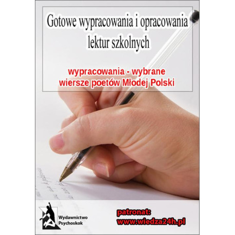 Wypracowania - Wybrane wiersze poetów Młodej Polski [E-Book] [epub]