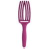 OLIVIA GARDEN Fingerbrush Combo Szczotka do rozczesywania włosów Amazonki Bright Pink 1szt