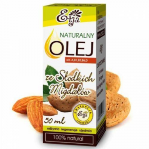 Naturalny olej ze słodkich migdałów, BIO, 50ml, Etja