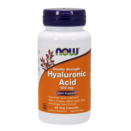Hyaluronic Acid 100mg + Antyoksydanty 60 kaps.