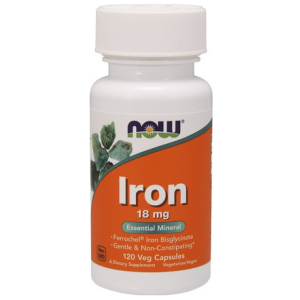 Iron Bisglycinate (Chelat Żelaza) 18mg 120 kaps.