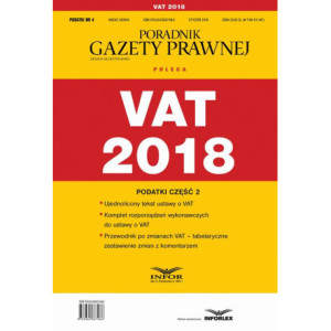 VAT 2018. Podatki cześć 2...