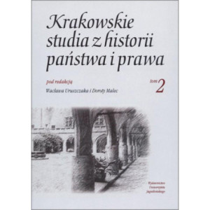 Krakowskie studia z historii państwa i prawa. Tom 2 [E-Book] [pdf]