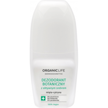 Dezodorant botaniczny z aktywnym srebrem - mięta cytryna, 50 ml