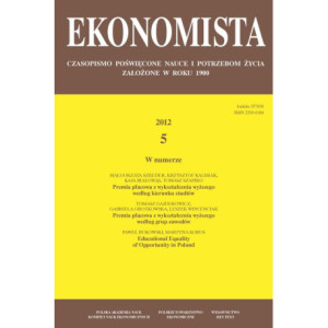 Ekonomista 2012 nr 5...