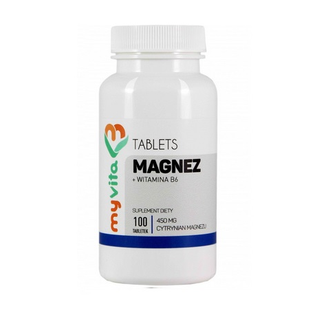 Magnez + B6 450mg 100 tabl.
