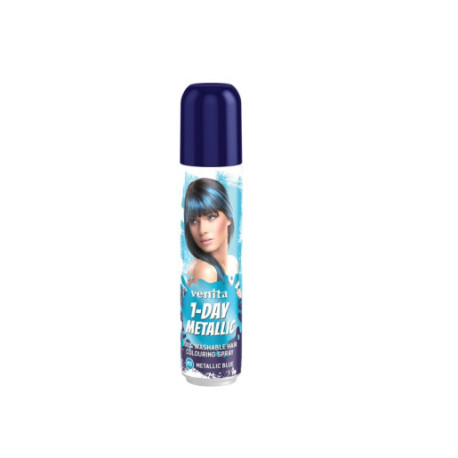 VENITA 1- Day Metallic Spray koloryzujący do włosów - nr M3 Metallic Blue (metaliczny niebieski) 50ml