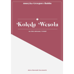 Kolęda Wesoła na chór mieszany i żeński - nuty [E-Book] [pdf]