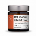Aura Herbals Witamina D3 2000Iu K2 Cynk Selen 90sz