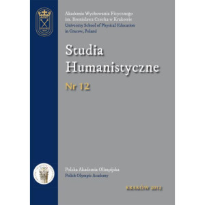 Studia Humanistyczne Nr 12...