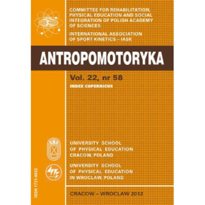 ANTROPOMOTORYKA NR 58-2012 [E-Book] [pdf]