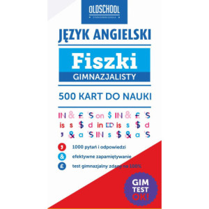 Język angielski. Fiszki gimnazjalisty. 500 kart do nauki [E-Book] [pdf]