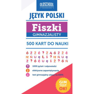 Język polski Fiszki gimnazjalisty [E-Book] [mobi]