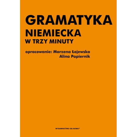 Gramatyka niemiecka w trzy minuty [E-Book] [pdf]