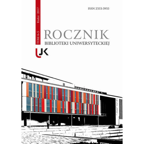 Rocznik Biblioteki Uniwersyteckiej, T. 4-5 [E-Book] [pdf]