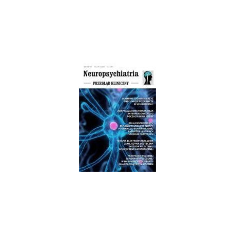 Neuropsychiatria. Przegląd Kliniczny NR 1(1)/2009 [E-Book] [pdf]