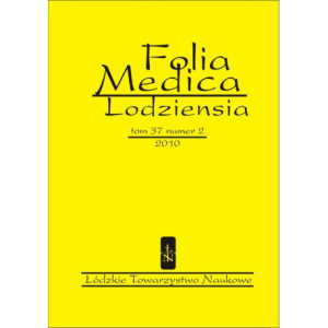 Folia Medica Lodziensia t. 37 z. 2/2010 [E-Book] [pdf]