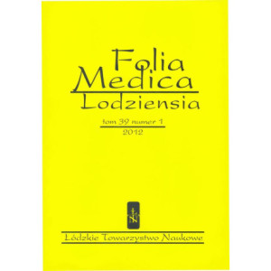 Folia Medica Lodziensia t. 39 z. 1/2012 [E-Book] [pdf]