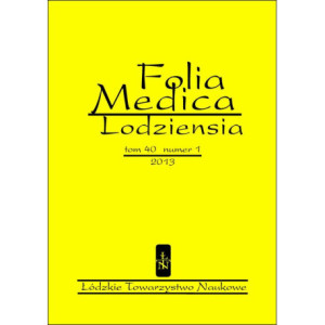 Folia Medica Lodziensia t. 40 z. 1/2013 [E-Book] [pdf]