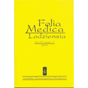 Folia Medica Lodziensia t. 41 z. 1/2014 [E-Book] [pdf]