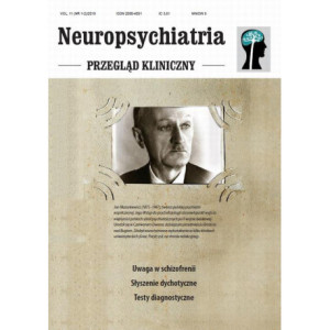 Neuropsychiatria 1-2/2019...