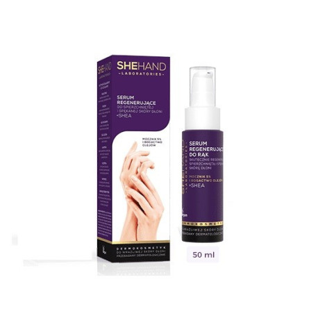 SheHand Serum regenerujące do spierzchniętej i spękanej skóry dłoni 50 ml
