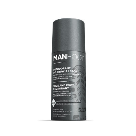 ManFoot Dezodorant do obuwia i stóp w sprayu dla mężczyzn 150ml