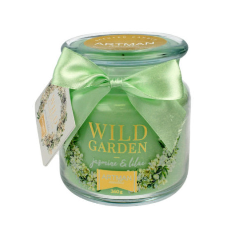ARTMAN Świeca zapachowa Wild Garden Jasmine&Lilac słoik mały 1szt-360g