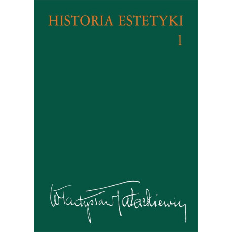 Historia estetyki, t.1 [E-Book] [mobi]