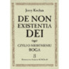 De non existentia Dei czyli o nieistnieniu Boga [E-Book] [pdf]
