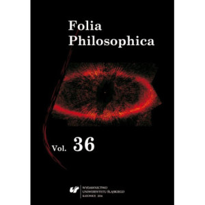 Folia Philosophica. Vol. 36 [E-Book] [pdf]