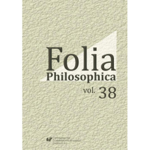 Folia Philosophica. Vol. 38...