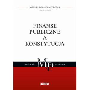 Finanse publiczne a Konstytucja [E-Book] [epub]