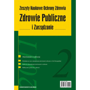 Zdrowie Publiczne i Zarządzanie 2/2011 [E-Book] [pdf]