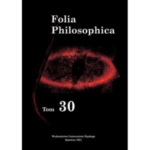 Folia Philosophica. T. 30...