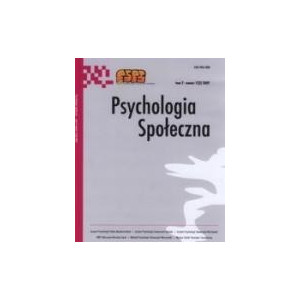 Psychologia Społeczna nr 2(2)/2006 [E-Book] [pdf]