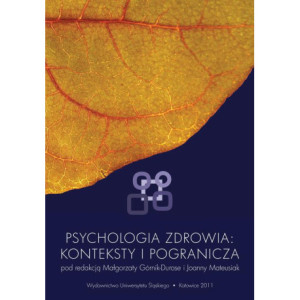 Psychologia zdrowia konteksty i pogranicza [E-Book] [pdf]