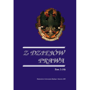 Z Dziejów Prawa. T. 2 (10) [E-Book] [pdf]