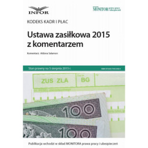 Kodeks kadr i płac  Ustawa zasiłkowa 2015 z komentarzem  [E-Book] [pdf]