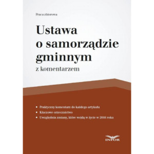 Ustawa o samorządzie gminnym z komentarzem [E-Book] [pdf]