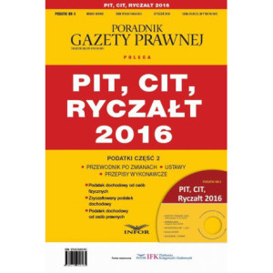 Podatki 2016/04 Podatki cz.2 PIT,CIT,Ryczałt 2016 [E-Book] [pdf]