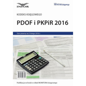Kodeks księgowego - PDOF i PKPiR 2016 [E-Book] [pdf]