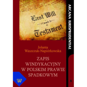Zapis windykacyjny w polskim prawie spadkowym [E-Book] [pdf]