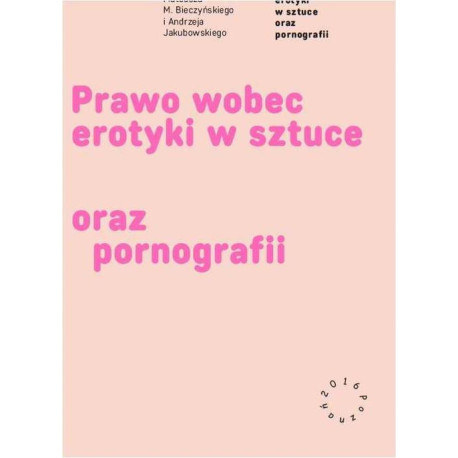 Prawo wobec erotyki w sztuce oraz pornografii [E-Book] [pdf]