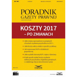 PGP 1/2017 Koszty 2017 – po zmianach [E-Book] [pdf]