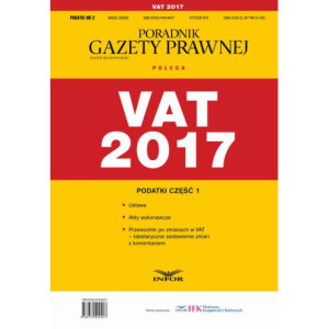 Podatki cz.1 VAT 2017...