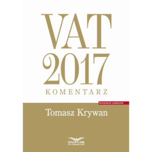 VAT 2017. Komentarz [E-Book] [mobi]