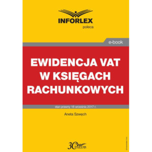 Ewidencja VAT w księgach rachunkowych [E-Book] [pdf]